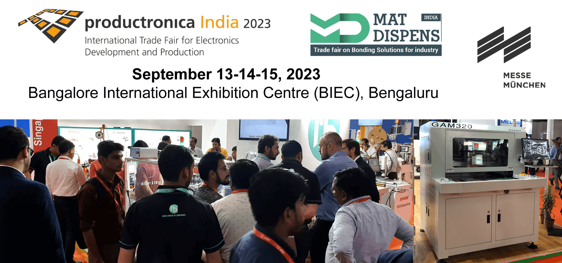 Productionica India 2023 International Trade Fair for Electronics Development and Production